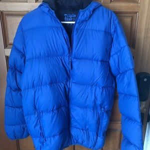 Triple star down jacket